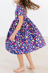 Pick a Posy S/S Pocket Twirl Dress - Mila & Rose ® - Flyclothing LLC