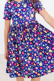 Pick a Posy S/S Pocket Twirl Dress