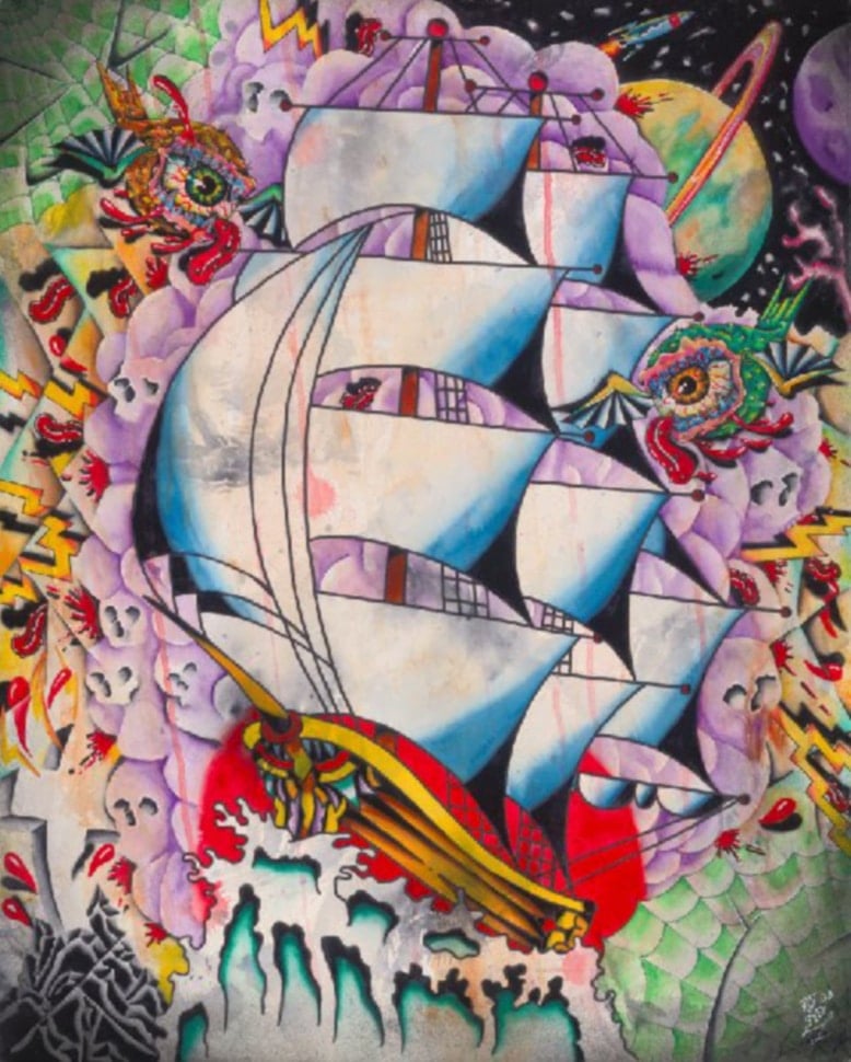Black Market Art Company Picky Nickys Lust for Life Print