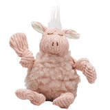 Penelope Pig HuggleFleece® FlufferKnottie™ Plush Dog Toy - HuggleHounds - Flyclothing LLC