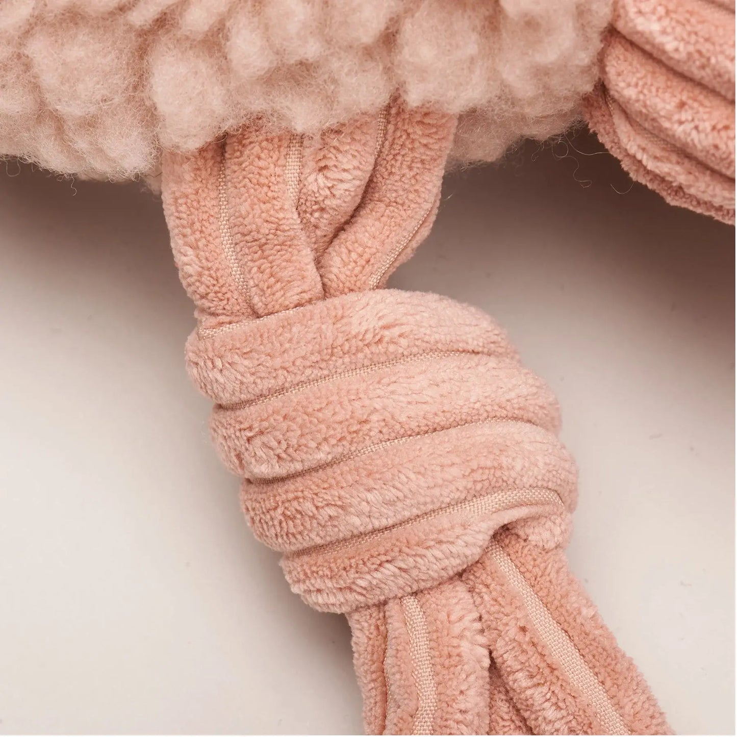 Penelope Pig HuggleFleece® FlufferKnottie™ Plush Dog Toy - HuggleHounds - Flyclothing LLC