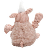 Penelope Pig HuggleFleece® FlufferKnottie™ Plush Dog Toy - HuggleHounds - Flyclothing LLC
