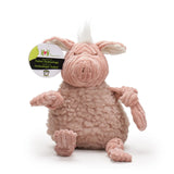 Penelope Pig HuggleFleece® FlufferKnottie™ Plush Dog Toy - HuggleHounds - Flyclothing LLC