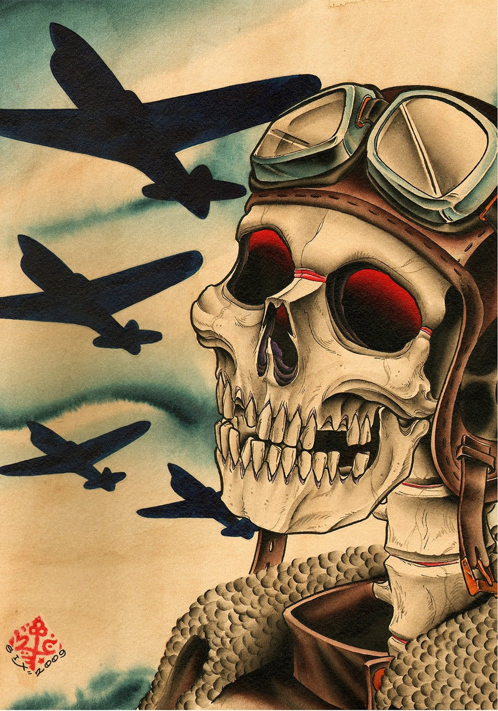 Black Market Art Company Pilot Print