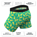 The Pineapple Express | Pineapple Ball Hammock® Pouch Underwear With Fly