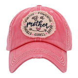 As A Mother Message Vintage Baseball Cap - Madeline Love - Flyclothing LLC
