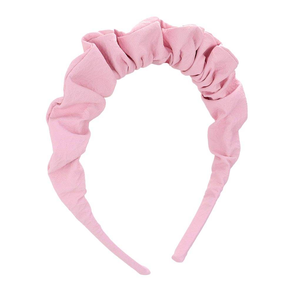 Beautiful Pleated Solid Headband - Madeline Love - Flyclothing LLC