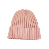 Beautiful Solid Knit Beanie Hat - Madeline Love - Flyclothing LLC