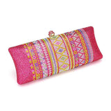 Bling Aztec Print Evening Clutch Bag - Madeline Love - Flyclothing LLC