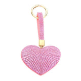 Bling Heart Bag Charm Key Chain - Madeline Love - Flyclothing LLC