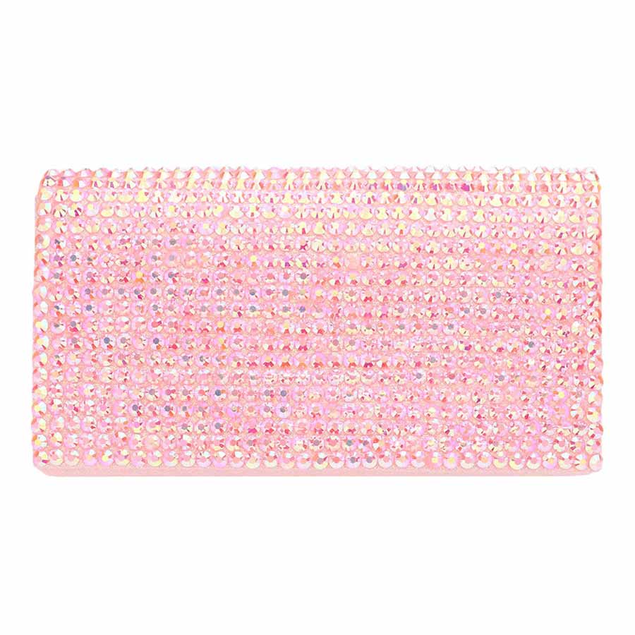 Bling Studded Evening Clutch Crossbody Bag - Madeline Love - Flyclothing LLC