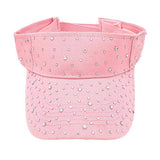 Bling Studded Visor Hat - Madeline Love - Flyclothing LLC