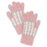 Cozy Colorblocked Smart Touch Gloves - Madeline Love - Flyclothing LLC