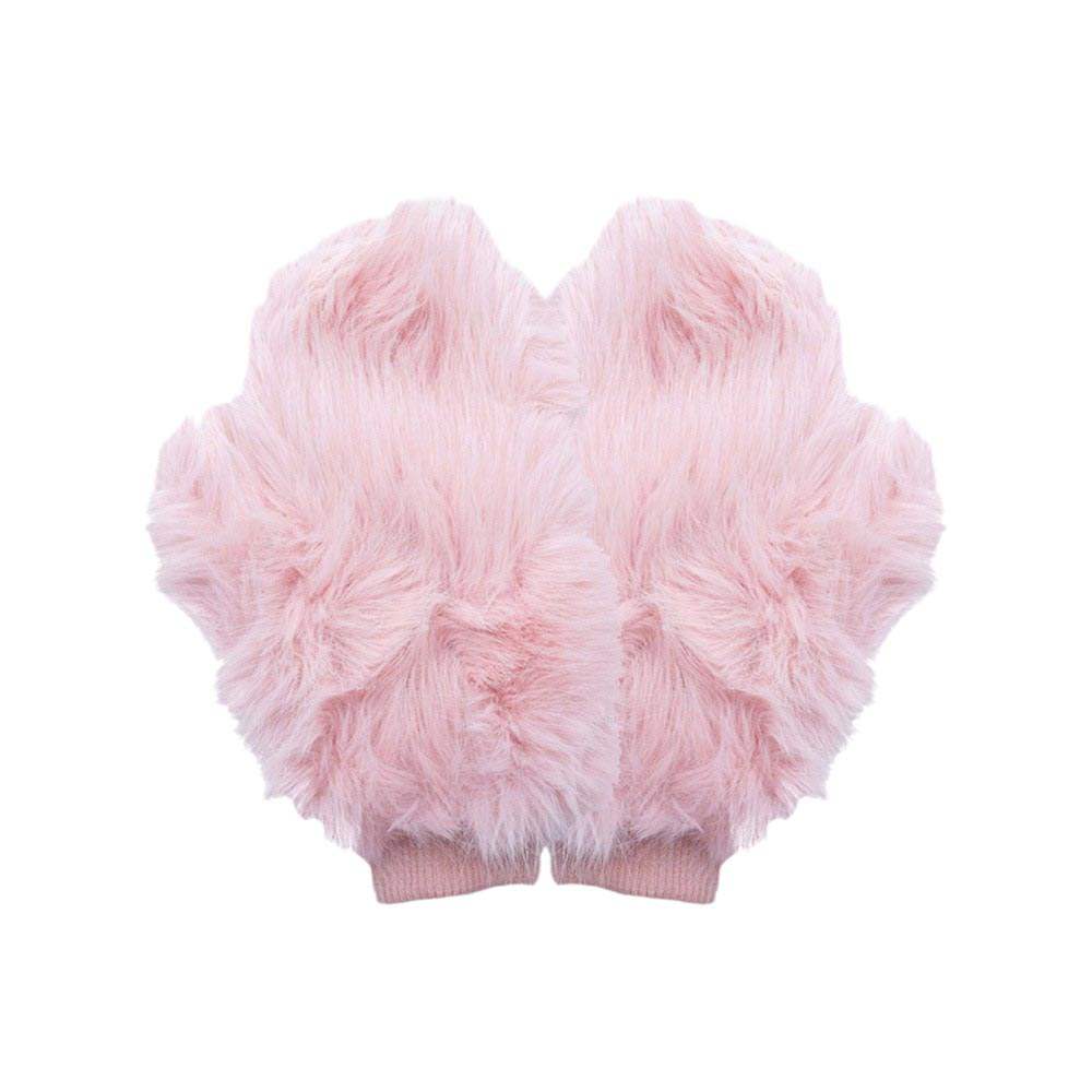 Faux Fur Mitten Gloves - Madeline Love - Flyclothing LLC