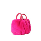 Faux Fur Tote Crossbody Bag - Madeline Love - Flyclothing LLC