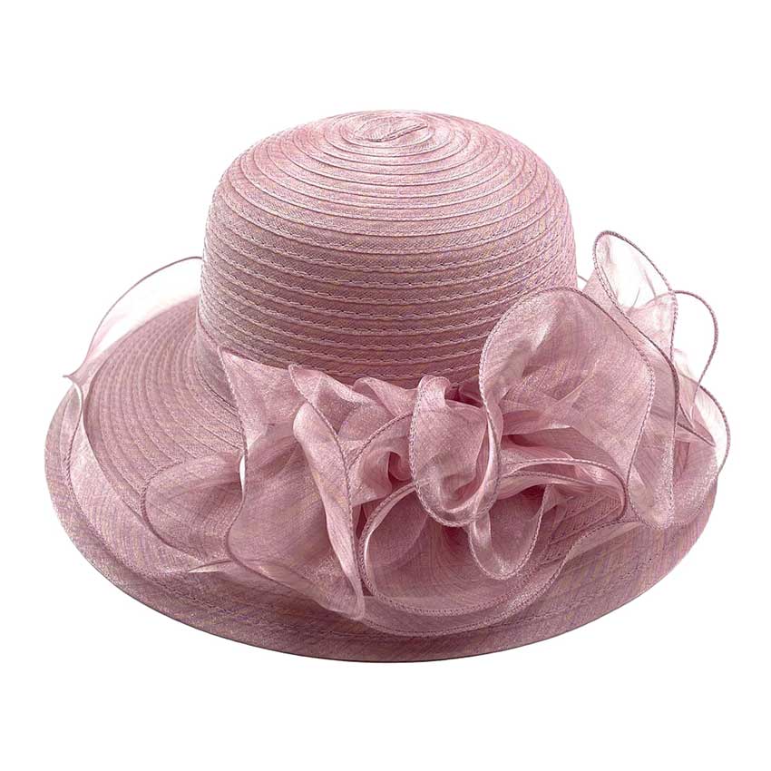 Flower Organza Dressy Hat - Madeline Love - Flyclothing LLC