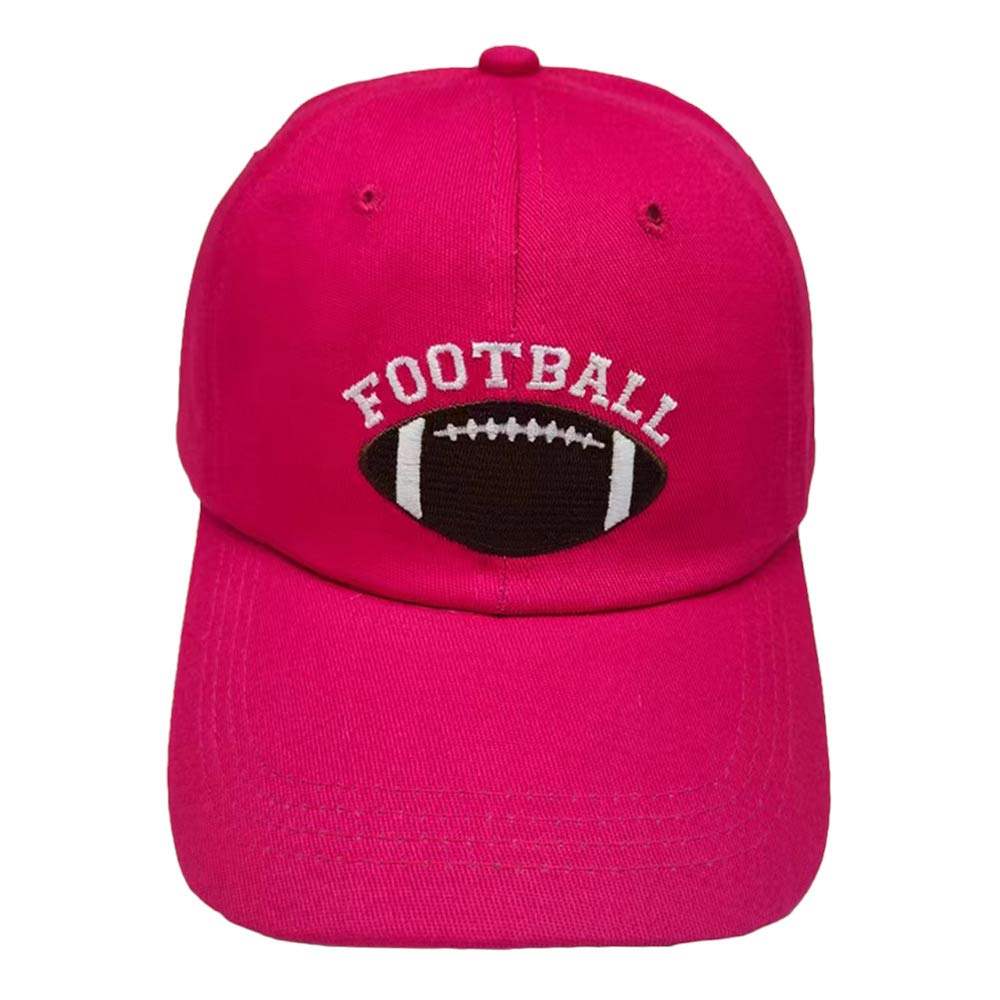 Football Message Baseball Cap - Madeline Love - Flyclothing LLC
