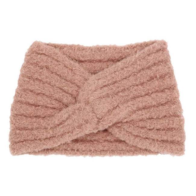 Fuzzy Twisted Headband Earwarmer Earmuff - Madeline Love - Flyclothing LLC