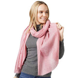 Glittered Crinkle Scarf - Madeline Love - Flyclothing LLC