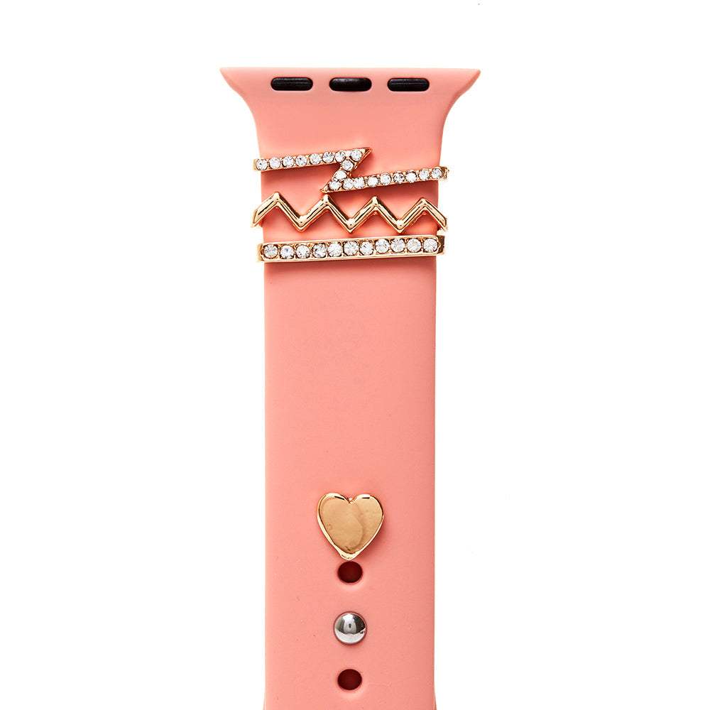 Heart Pointed Apple Watch Silicone Band - Madeline Love - Flyclothing LLC