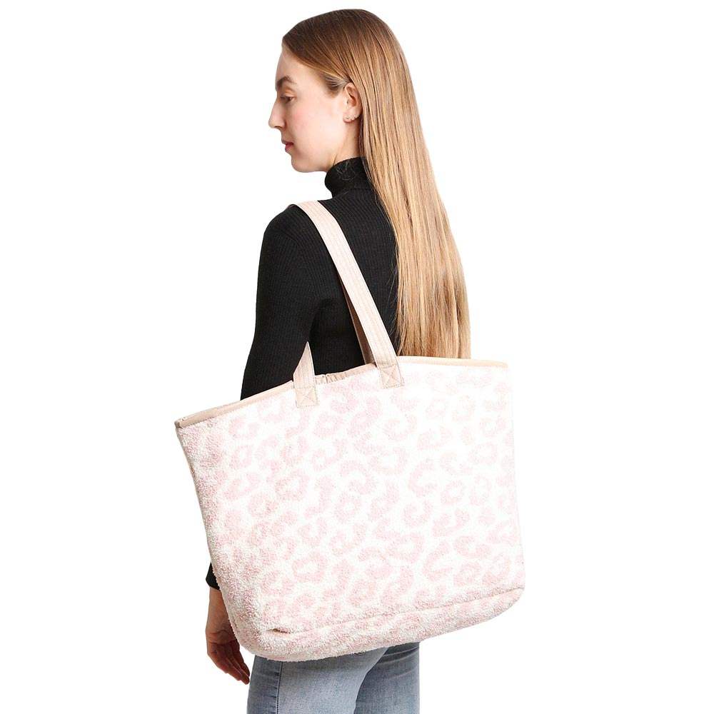 Leopard Tote Bag - Madeline Love - Flyclothing LLC