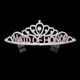 Maid Of Honor Rhinestone Princess Tiara - Madeline Love - Flyclothing LLC