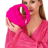 Micro Mini Quilted Puffer Hand Cloud Bag - Madeline Love - Flyclothing LLC