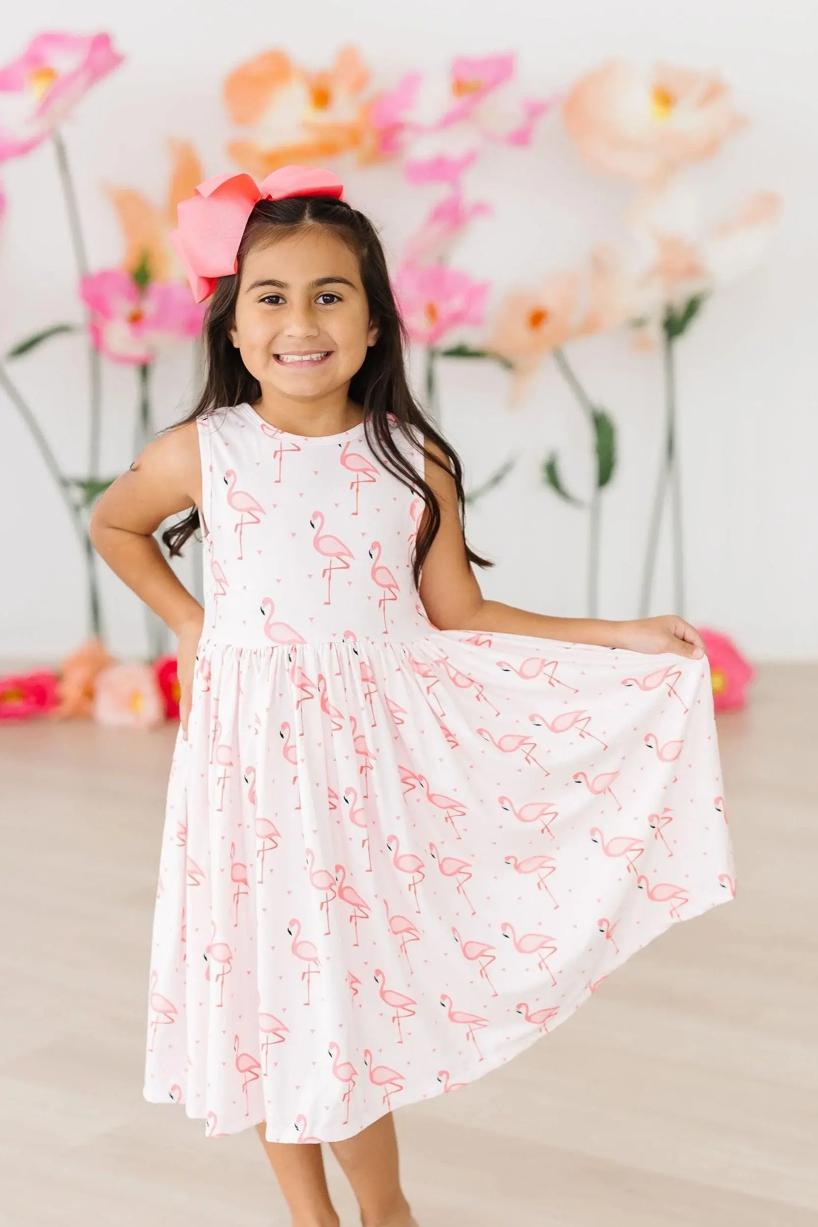 Pink Paradise Tank Twirl Dress - Mila & Rose ® - Flyclothing LLC