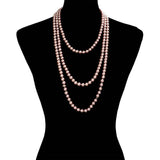 Pearl Long Necklace - Madeline Love - Flyclothing LLC