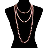 Pearl Long Necklace - Madeline Love - Flyclothing LLC