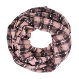 Plaid Check Infinity Super Soft Scarf - Madeline Love - Flyclothing LLC