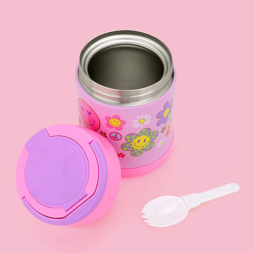 HOT FOCUS - Groovy Flower Insulated Food Jar - Madeline Love - Flyclothing LLC