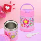 HOT FOCUS - Groovy Flower Insulated Food Jar - Madeline Love - Flyclothing LLC