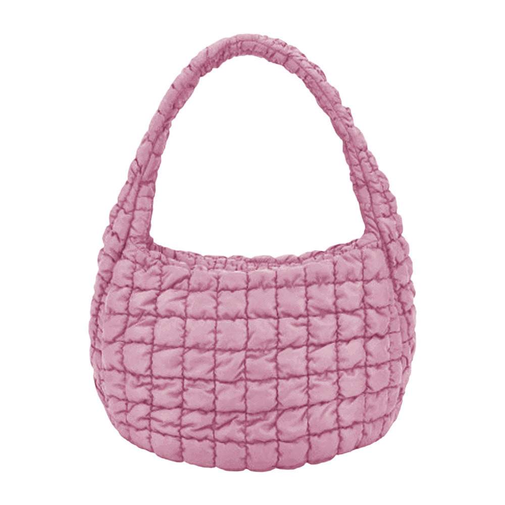Quilted Puffer Shoulder Crossbody Bag - Madeline Love - Flyclothing LLC