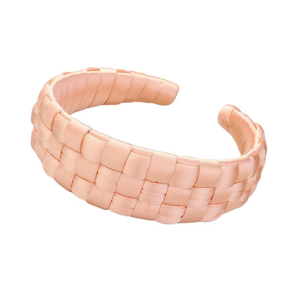 Satin Braided Headband - Madeline Love - Flyclothing LLC