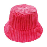 Solid Corduroy Bucket Hat - Madeline Love - Flyclothing LLC