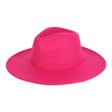 Solid Felt Fedora Panama Hat - Madeline Love - Flyclothing LLC