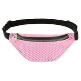 Solid Mesh Fanny Pack - Madeline Love - Flyclothing LLC