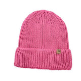 Solid Ribbed Cuff Beanie Hat - Madeline Love - Flyclothing LLC