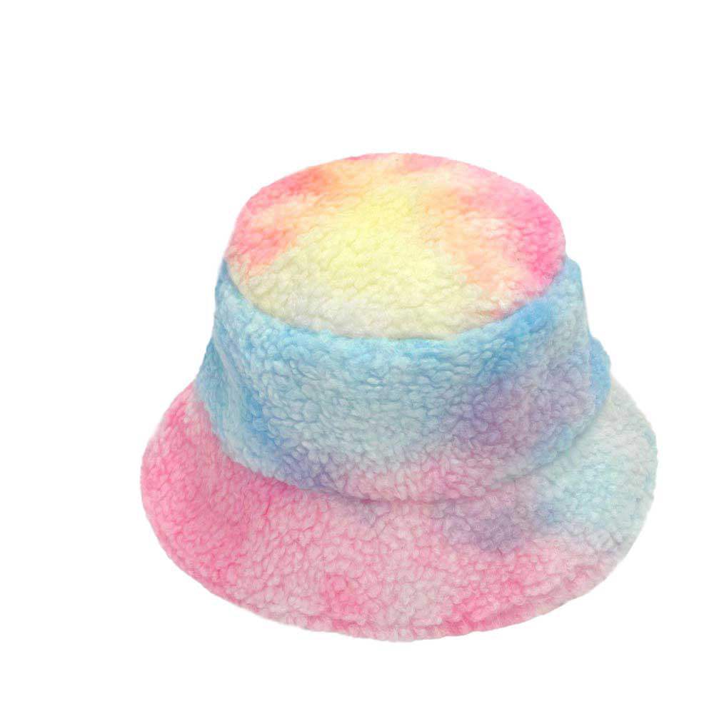 Tie Dye Teddy Bucket Hats - Madeline Love - Flyclothing LLC