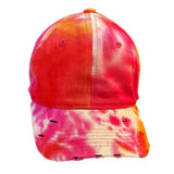 Tie Dye Vintage Baseball Cap - Madeline Love - Flyclothing LLC
