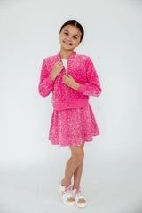 Pink Velvet Sequin Jacket - Mila & Rose ® - Flyclothing LLC