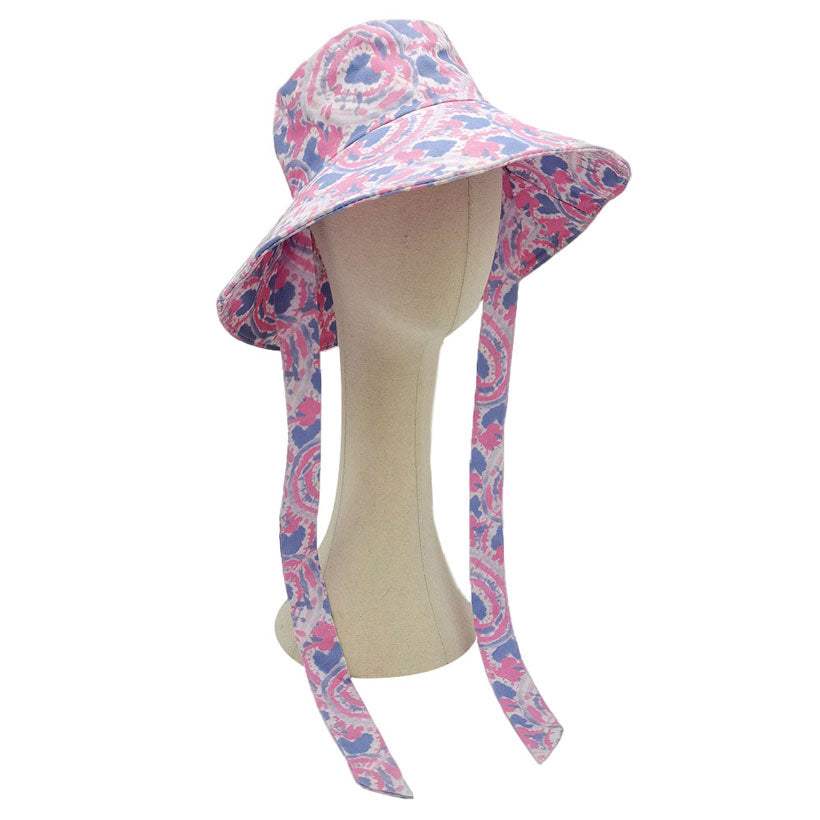 Watercolored Chin Tie Bucket Hat - Madeline Love - Flyclothing LLC