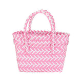 Woven Basket Mini Micro Tote Bag - Madeline Love - Flyclothing LLC
