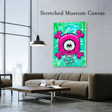 Black Market Art Company Pink & Bones Print - Black Market Art Company - Flyclothing LLC
