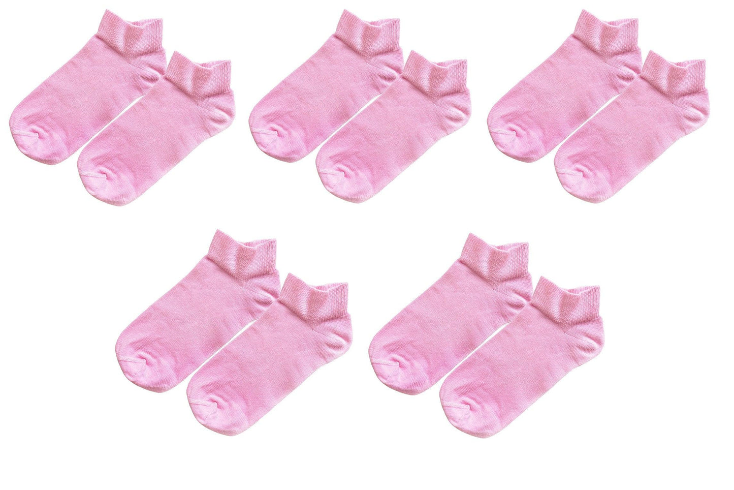tittimitti® 98% ORGANIC COTTON Kid's Ankle Socks (5-pack). Ages 5 Through 12. - tittimitti - Flyclothing LLC