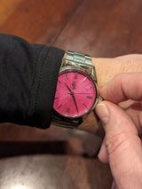 Pink Sunburst Watch - The Beyond Boring Watch Company - Flyclothing LLC