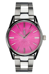 Pink Sunburst Watch - The Beyond Boring Watch Company - Flyclothing LLC