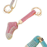 Rhinestone Pave Sneaker Bag Charm - Madeline Love - Flyclothing LLC