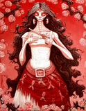 Black Market Art Company Pink Ribbons Print